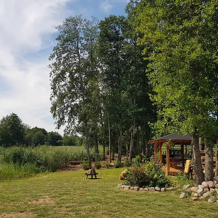 Wypoczynkowy Zacisze W Makosiejach Z Dostepem Do Rzeki, Z Balia I Jacuzzi Semesterbostad Makosieje