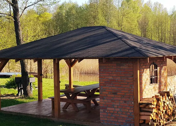 Wypoczynkowy Zacisze W Makosiejach Z Dostepem Do Rzeki, Z Balia I Jacuzzi Vakantiehuis Makosieje